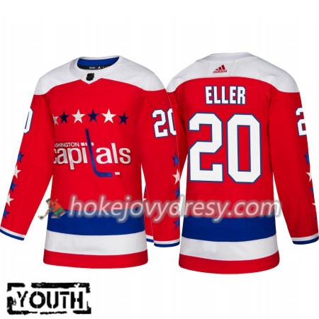Dětské Hokejový Dres Washington Capitals Lars Eller 20 Alternate 2018-2019 Adidas Authentic
